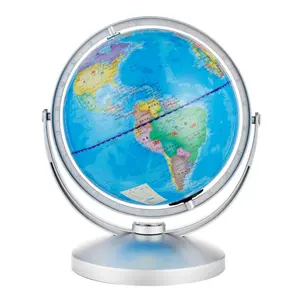 Подарочный пластиковый стол мир земной шар с компасом с 720 градусов поворота основы для детских игрушек