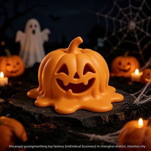 Figuras Decorativas de Escritorio de Halloween con Diseño de Fantasma, Calabaza y Mago, Impresas en 3D con PLA, Arte Moderno Novedoso Transfronterizo, con Etiquetado Compatible - Product Image 2