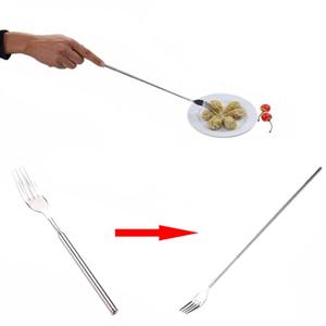 1PC bếp ngã ba mở rộng Telescopic freeloader Trick prank BBQ ngã ba công cụ - Product Image 4