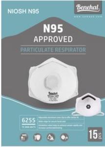 Niosh <span class=keywords><strong>Respirator</strong></span> Dewasa sekali pakai N95 bersertifikat harga rendah MS6255 masker tahan debu Filter pernapasan dicetak Anti debu PPE - Product Image 2