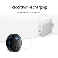 Mini caméra sans fil Full-HD 1080P avec batterie intégrée, surveillance WiFi, vision nocturne, détection de mouvement, micro caméra pour la maison et le bureau