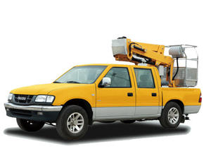 Heißer Verkauf HAOY Max 14 M Antennen plattform Pickup Hydraulic Folding Booms Schaufel hubwagen - Product Image 3