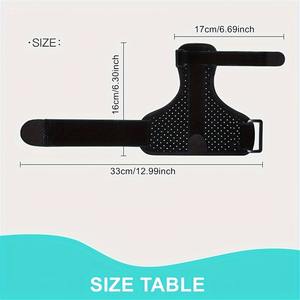 ที่รัดข้อมือแบบปรับได้ JK051 พร้อมที่รองนิ้วหัวแม่มือ สำหรับอาการบาดเจ็บหรือแพลง ลายพิมพ์เส้นเอ็น - Product Image 5