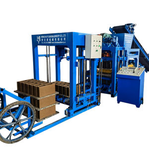 हॉट सेलिंग सबसे बड़ी छूट जैमिका QT4-25 स्वचालित रोड कर्ब कंक्रीट सीमेंट ब्लॉक मॉल्डिंग मशीनरी - Product Image 1