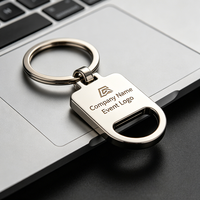 Porte-clés en acier inoxydable personnalisés en gros, pendentifs étanches gravables au laser, porte-clés en métal avec logo personnalisé pour souvenirs