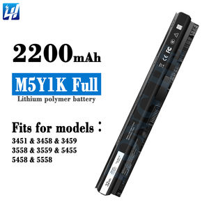 Batería de Repuesto para Portátil Dell 3451/3458/3459/3558/3559/5455, 14.8V 2200mAh <span class=keywords><strong>M5Y1K</strong></span>, Totalmente Recargable - Product Image 2
