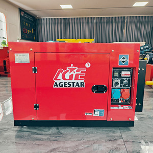 Groupe électrogène diesel monocylindre super silencieux, direct usine, 6KVA-11KVA, 110V-380V, 50/60Hz, démarrage automatique ATS, pour usage domestique et professionnel - Product Image 4