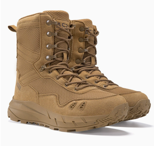 TSB108 AS33 Coyote Brown Black OD green summer breathable tactical <b>boots</b> with side zip - Product Image 1