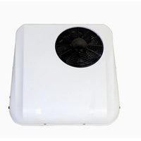 Système de climatisation électrique Sinmanta de haute qualité avec compresseur automatique 12V/24V 1800-2100W de puissance de refroidissement pour excavatrice, bus, camping-car