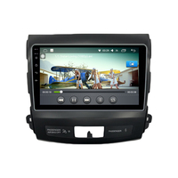 Untuk Mitsubishi Outlander 2005-2012 Radio Headunit Perangkat Double 2 Din Octa-Core Quad Android Car Stereo GPS Navigasi Carplay