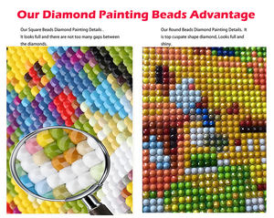 Telas Estampadas con <span class=keywords><strong>Paisajes</strong></span> Urbanos Europeos, Arte Clásico de Mosaico de Diamantes, Decoración para el Hogar DIY - Product Image 4