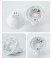 Ampoule LED douce et lumineuse, base GU10/MR16, ajustement universel pour éclairage encastré extérieur, sans scintillement, conception de protection des yeux