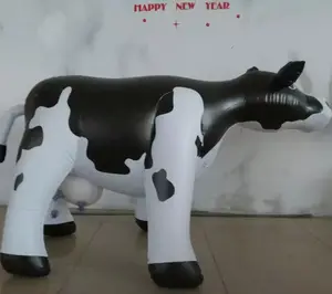 Globo de aire inflable de vinilo personalizado, vaca inflable grande para la venta