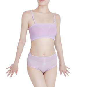 <b>Sexy</b> Ultra Thin Glossy <b>Bra</b> <b>Set</b> Blue Mid Rise Hipster Briefs Women Lingerie <b>Set</b> - Product Image 5