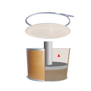 Fût d'adhésif thermofusible industriel CH 90L - Fermeture standard à pression et manipulation facile - Product Image 2