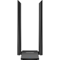 Comfast-Unidad de tarjeta de red de 1300Mbps gratis, dispositivo de doble banda Wi-Fi 5 MT7612UN Chip 2 * 6dBi antena USB inalámbrico adaptador WiFi