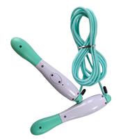Corde à sauter unisexe robuste avec compteur numérique réglable pour usage domestique et fitness