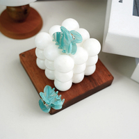 CANYUAN MiDairy Vente Flash Mini Pince à Cheveux en Acétate, Forme Courbe Élégante Type Nuage, Accessoire Personnalisé pour Femmes