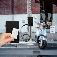 Porte-clés NFC étanche 13,56 MHz, étiquette RFID en époxy pour la recharge de véhicules électriques et les paiements sans contact, clé intelligente