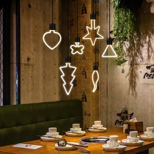 Mới sáng tạo nghệ thuật E27 vít LED bóng đèn dây tóc với ánh sáng mềm mại PC nhựa dòng bóng đèn cho chiếu sáng trang trí - Product Image 4