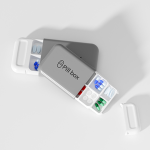 Xách tay mini hàng ngày <span class=keywords><strong>Pill</strong></span> Box <span class=keywords><strong>Pill</strong></span> trường hợp y học Organizer Pocket Vitamin Hộp du lịch <span class=keywords><strong>Pill</strong></span> Organizer với 8 ngăn - Product Image 3