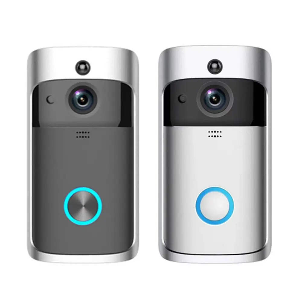 2020 الذكية جرس باب مزود بتقنية Wifi M3 شقة دينغدونغ جرس رنين فيديو كاميرا الجرس اللاسلكي