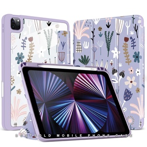 Custodia personalizzata con Design floreale per iPad <span class=keywords><strong>Pro</strong></span> 12.9 per <span class=keywords><strong>Tablet</strong></span> antiurto per iPad <span class=keywords><strong>Pro</strong></span> 11 e iPad Air 4 5 10.9 pollici <span class=keywords><strong>tablet</strong></span> - Product Image 4
