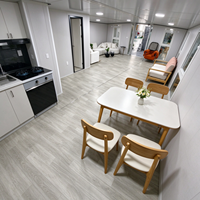 Villa conteneur de luxe extensible avec panneaux sandwich, personnalisable et écoénergétique, construction facile pour gîte et cabane de glamping