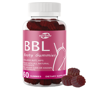 OEM Private Label BBL Butt Enhancement Gummies for Women Natural Hip Enlargement <b>Booty</b> Growth BBL Supplement for Bigger Curves - Product Image 1