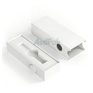 Custom Empty 0.5ml 1ml CR Cartridge Packaging Disposable <b>Paper</b> Plastic Blister Tray High Quality Food Grade Recyclable - Product Image 1