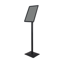 Support de signalisation sur pied A4 autoportant en alliage d'aluminium, réglable en hauteur pour affichage