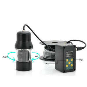 Système de caméra vidéo de pêche sous-marine étanche, détecteur de poissons, HD 600 TVL CCD, avec écran LCD rotatif et câble de 20m-300M - Product Image 3