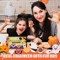 Bombes de bain hydratantes personnalisées OEM en forme de citrouille d'Halloween, parfum rose, boîte de 6, pour spa à domicile, jouet pour enfants, 0,5 kg