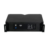 Enceinte Line Array active DSP 700W en contreplaqué LA-K3208 pour concerts, festivals et événements en extérieur