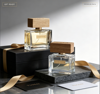 Diffuseur de parfum pour voiture en verre avec bouchon à vis, impression sérigraphique, liquide aromatique parfumé