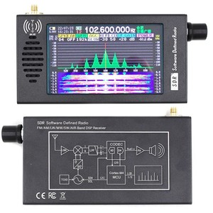 SDR 101 USB con Pantalla Digital y Altavoz Integrado, 185x103x45mm, 250g, VHF, Onda Corta, FM, AM, SDR-101, 250g, Ligero, SDR-1 - Product Image 3