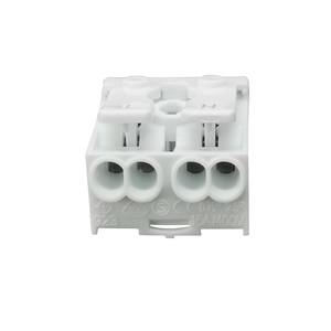 Connecteur isolé réutilisable à 2 pôles, bornier <span class=keywords><strong>en</strong></span> cuivre laiton à pression unique, mini compact, borne rapide, 2 3 4 5 pôles 923-2P - Product Image 5