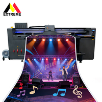 Impresora UV Híbrida de Formato Ancho de 1800 mm con 4 Cabezales I3200 para Impresión Multimaterial