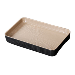 Assiettes en mélamine Xiang Yuan Mei, rectangulaires, couleur unie, usage commercial pour restaurant, assiettes pour accompagnements de hot pot - Product Image 5