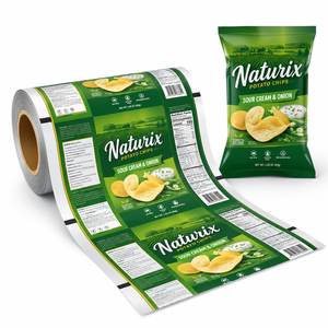 Film d'emballage souple de qualité alimentaire Bopp/Cpp, rouleau de film laminé imprimé, résistant à l'humidité, film plastique laminé personnalisé - Product Image 4