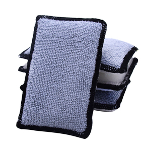 Lông Mềm + Bọt Biển + Sợi Dọc Vải Microfiber Xe Wax Applicator Pad Nội Thất Chà Bọt Biển - Product Image 3