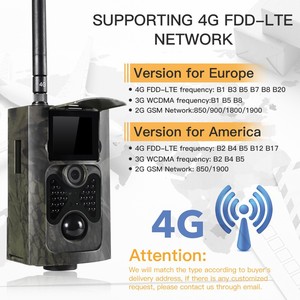Caméra de <span class=keywords><strong>chasse</strong></span> extérieure 4G LTE HD 20MP HC-550LTE, étanche IP65, angle PIR 120°, prend en charge les photos grand format et les vidéos de 30 secondes - Product Image 2