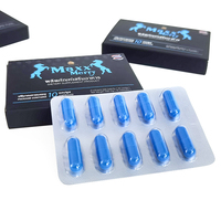 Complément alimentaire pour la santé masculine, capsules de puissance masculine, booster d'endurance, pilules bleues pour hommes, formule personnalisée OEM