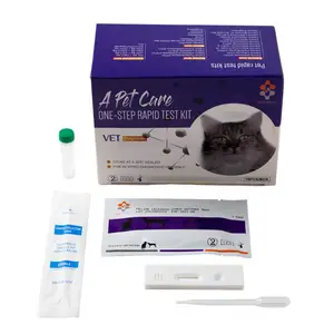 Kits de prueba rápida de diagnóstico de mascotas de alta calidad/Kit de prueba Fcv Ag/Kit de prueba rápida para gatos