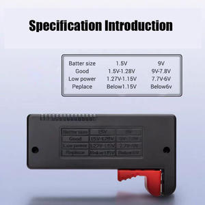 कई बैटरी प्रकारों के परीक्षण के लिए थोक उत्पाद सार्वभौमिक बैटरी क्षमता परीक्षक, बिजली की आपूर्ति के बिना बुद्धिमान डिजाइन - Product Image 5
