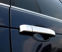 Garniture de couvercle de bol de poignée de porte de voiture en plastique ABS chromé pour Range Rover Vogue L322 Kits de carrosserie 2002-2013