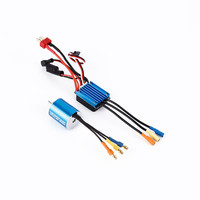 Moteur brushless sans capteur 2430 5800KV/7200KV 4P, contrôleur de vitesse électrique ESC en métal 25A, voiture RC 1/16 1/18, camion