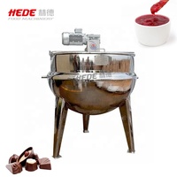 Marmites de cuisson à double enveloppe commerciales, Machines à confiture, Marmites de cuisson à double enveloppe à transfert de chaleur par huile, Marmites de cuisson à double enveloppe avec agitateur