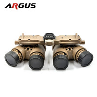 Lunettes de vision nocturne ARGUS Gen2+ Pnvg18 étanches avec portée de 400 m et caméra 25 ips
