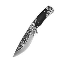 Nouveau couteau de chasse de survie tactique haute dureté couteau de poche Portable Camping en plein air